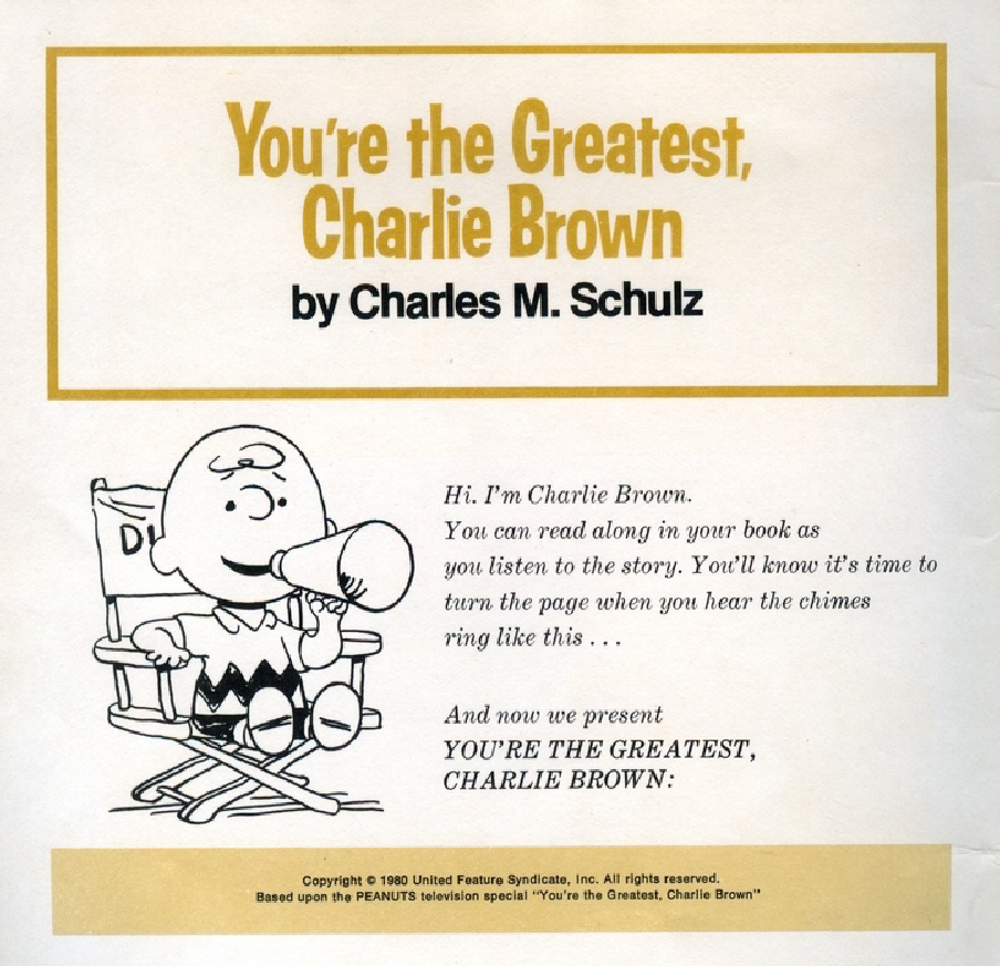 You're the Greatest, Charlie Brown (02),绘本,绘本故事,绘本阅读,故事书,童书,图画书,课外阅读